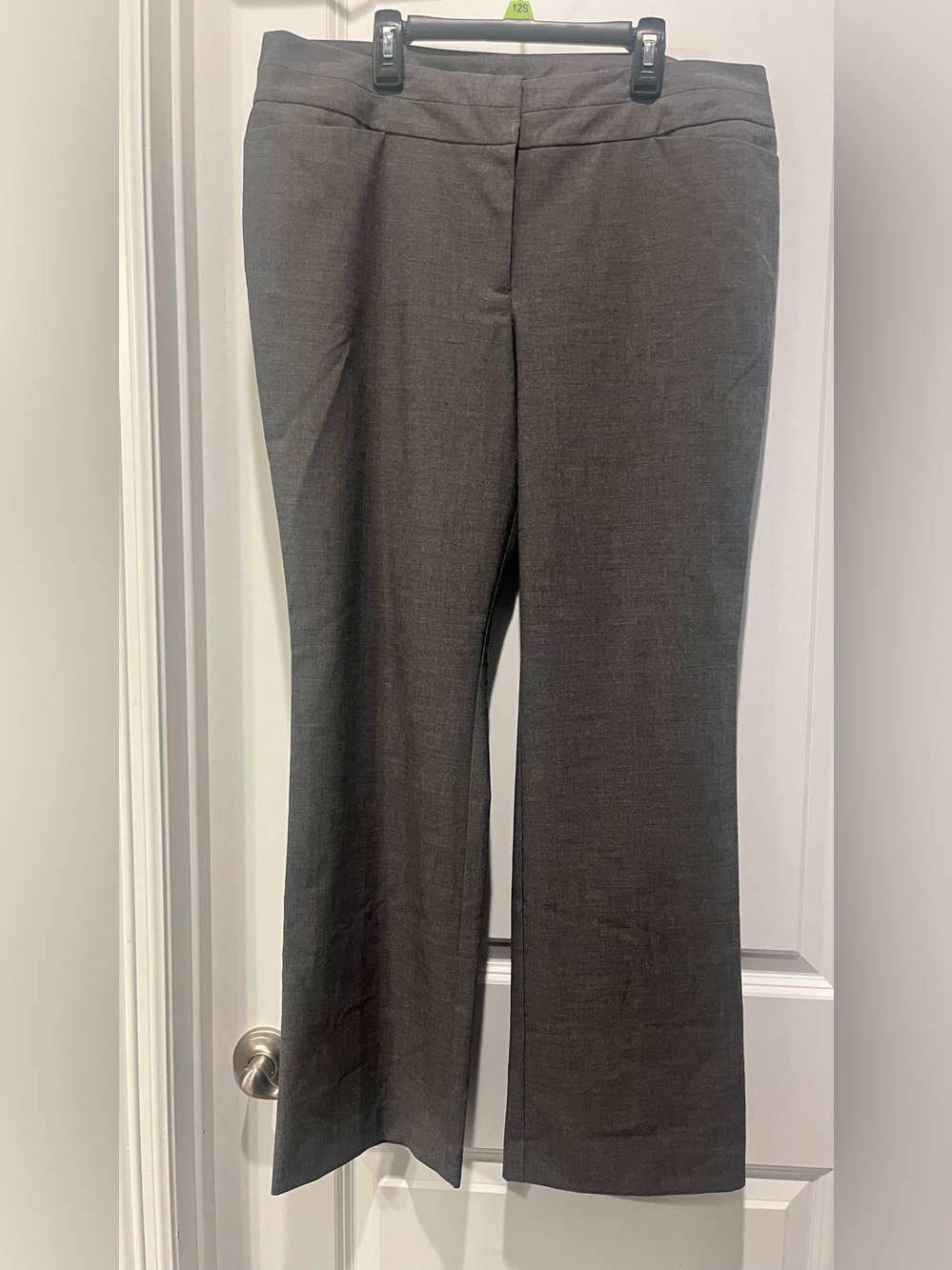 Ann Taylor Petite Women’s CURVI High - Rise SL  Dark  Gray Dress Pants Size 12P